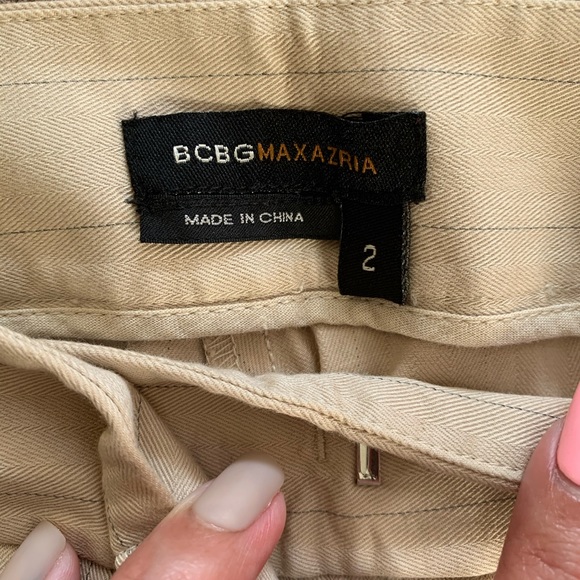 BCBG Maxazria crop cargo style pants - Picture 7 of 8